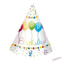 Kniha Klobúčiky Happy Birthday 6ks