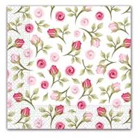 Kniha Servítky ruže 33x33cm 20ks