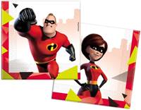 Kniha Servítky Rodinka Úžasných 33x33cm 20ks