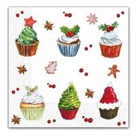 Kniha Servítky vianočné 33x33cm 20ks