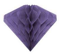 Ozdobná dekorácia fialová 20cm