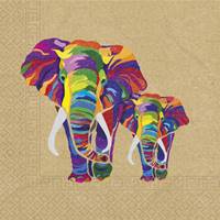 Kniha Servítky Slon 33x33cm 20ks