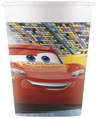 Poháre Cars3 papierové 200ml / 8ks
