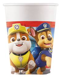 Kniha Poháre Paw Patrol papierové 200ml / 8ks