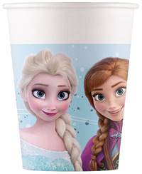 Kniha Poháre Frozen papierové 200ml/8ks