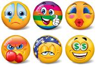 Kniha Lopta Emoji 11cm