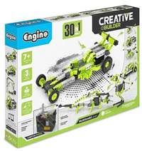 Kniha Engino Creative Builder 30 modelů s motorkem