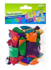 Kniha Kreatívna drevená ozdoba 70 ks