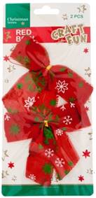 Kniha Vianočná dekorácia mašličky 2ks