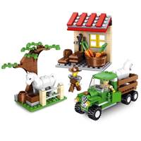 Kniha Stavebnica Alleblox Farma 247ks