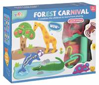 Kniha Modelovacia hmota "Safari"+príslušenstvo