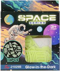 Kniha Vesmírne nálepky 16ks