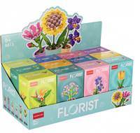 Kniha Stavebnica Dekoratívne kvety 12druhov