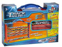 Autodráha/garáž s autami