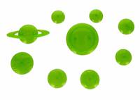 Kniha Fluorescenčná dekorácia na stenu Cosmos 9 planét