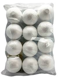 Kniha Guličky polystyrénové 80mm 12ks