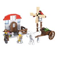 Kniha Stavebnica Alleblox Homestead 183ks