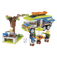 Kniha Stavebnica Alleblox CampingKit 343 ks