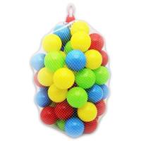 Loptičky v sieťke 6,5cm 60ks