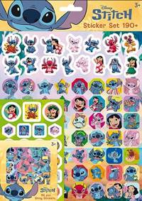 Kniha Samolepkový set 190+ Lilo & Stitch