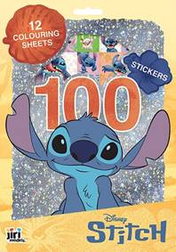 100 samolepiek s maľovankovými listami Lilo & Stitch kúpite na Knihyprekazdeho.sk
