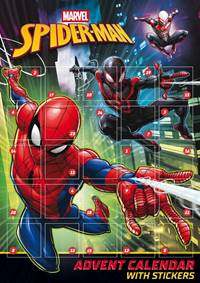 Kniha Adventný kalendár so samolepkami Spider-Man