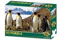 Puzzle 3D Tučniak 100 dielikov