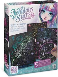 Kniha Nebulous Stars Vyškrabovací set