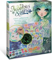 Kniha Magické vodové farby Nebulous Stars Marinia