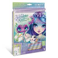 Kniha Nebulous Stars Kreatívny náčrtnik Nenuphia