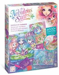 Kniha Nebulous Stars Zdobenie kamienky podľa čísel set