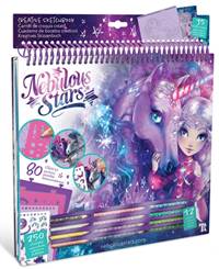 Kniha Nebulous Stars Omaľovánky fialové