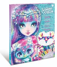 Kniha Nebulous Stars Maľovanie podľa čísel s fixkami