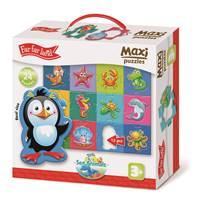 Kniha Far far land Maxi Puzzle Morské zvieratká 24ks