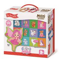 Kniha Far far land Maxi Puzzle Postavičky 24ks