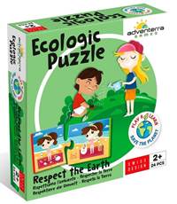 Kniha Ecologic Puzzle Respektuj Zemi