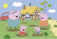 Puzzle 30 dílků Prasátko Peppa 2025