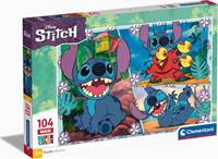 Kniha Clementoni Puzzle 104 Stitch