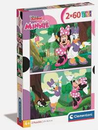 Kniha Puzzle 2x60 Minnie Clementoni