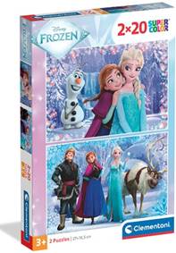Clementoni puzzle 2x20 Frozen