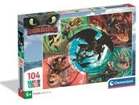 Clementoni Puzzle 104 How to Train Your Dragon