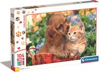 Clementoni Puzzle 104 Cute Friends