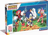 Kniha Clementoni Puzzle 104 Sonic
