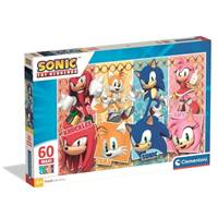 Clementoni Puzzle maxi 60ks Sonic