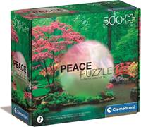 Kniha Clementoni Peace puzzle: Upokojujúce kvapky dažďa ??????? 500ks