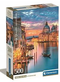Clementoni Puzzle 500 Osvetlené Benátky