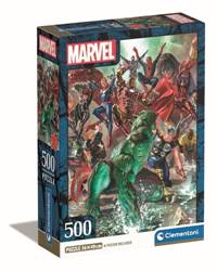 Kniha Puzzle Marvel
