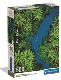 Kniha Clementoni Puzzle 500 Tropický pohľad zhora