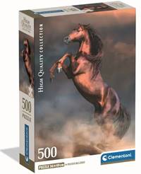 Clementoni Puzzle 500 Červený žrebec