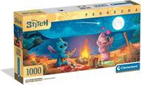 Kniha Clementoni Puzzle panoramatické Stitch 1000ks
